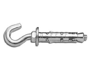 Plášťové ocelové kotvy s hákem KOS-C