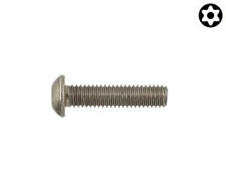 Šrouby s půlkulatou hlavou  ISO 7380 Nerez A2 bezpečnostní