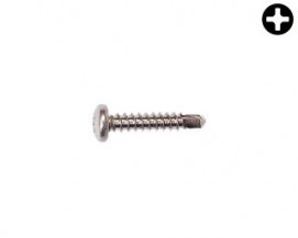 Vruty do kovu s předvrtáním PH DIN 7504N Nerez A2