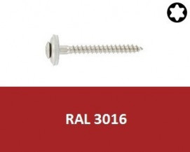 Klempířské vruty Nerez A2 RAL 3016