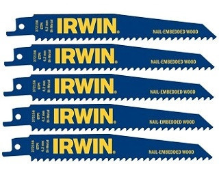 Bimetalové listy do mečových pil pro řezání dřeva s hřebíky