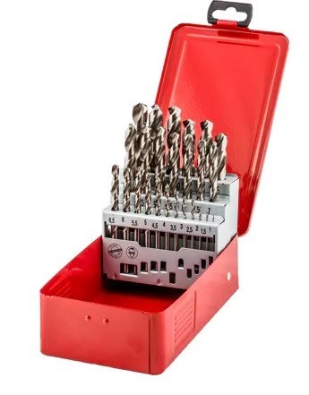 Velká sada vrtáků do železa HSS Pro