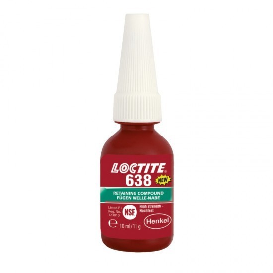 Loctite 638 10 ml upevňovač spojů vysoko pevnostní