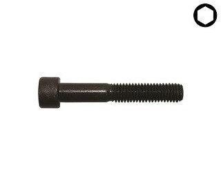 Pevnostní imbusové šrouby s jemným závitem DIN 912 Ocel 10.9 Bez povrchové úpravy