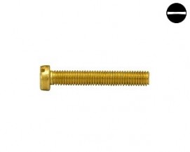 Šrouby s válcovou hlavou Din 84B Mosaz