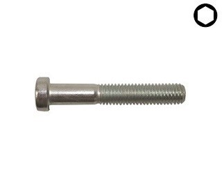 Šrouby s válcovou hlavou DIN 7984 Nerez A2