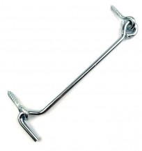 Rozpěrné háky s okem Ocel Zinek bílý