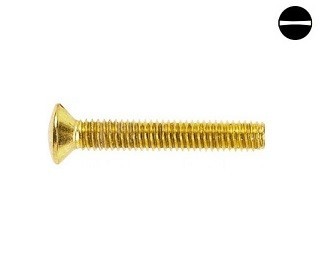 Šrouby s čočkovou hlavou DIN 964 Mosaz