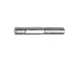 Pevnostní závrtné šrouby DIN 938 Ocel 8.8 Zinek bílý