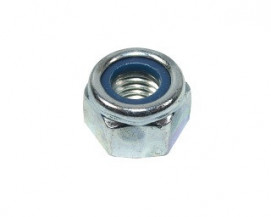 Pojistné matice DIN 985 Ocel 8 Zinek bílý