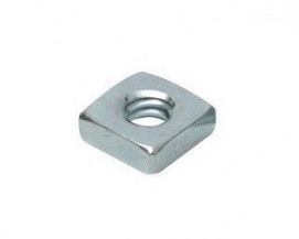 Čtyřhranné matice DIN 562 Ocel 4 Zinek bílý