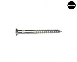 Univerzální zápustné vruty s drážkou DIN 97 Ocel Zinek bílý