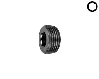 Vypouštěcí šrouby DIN 906 Ocel Bez povrchové úpravy