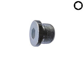 Vypouštěcí šrouby DIN 908 Ocel Bez povrchové úpravy