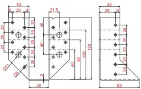 Třmeny šířka 40mm