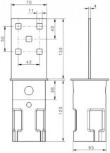 Patky T pro zemní vruty Bayos