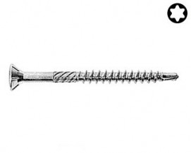 Vrtací stavební vruty RAPI-TEC BSP Ocel Zinek bílý