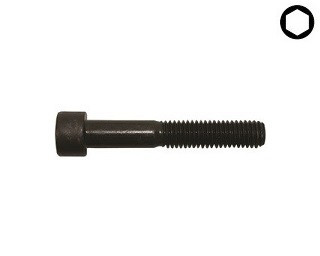 Imbusové šrouby s jemným závitem DIN 912 Ocel 8.8 Bez povrchové úpravy