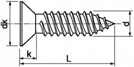 Zápustné vruty do plechu Torx DIN 7982 Ocel Zinek bílý