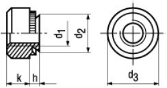 Lisovací matice KALEI Ocel Zinek Bílý