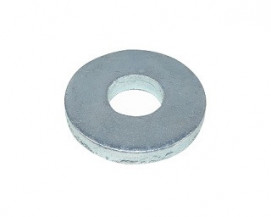 Ploché podložky pro pevnostní spoje DIN 6340 Ocel Zinek bílý