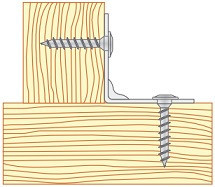 Vruty do tesařského kování Ocel Zinek bílý