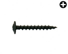 Rámové vruty do sádrokartonu s hrubým závitem Ocel Fosfát