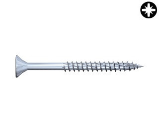 Okenářské vruty PZ Jet-Fast 113F Ocel Zinek bílý