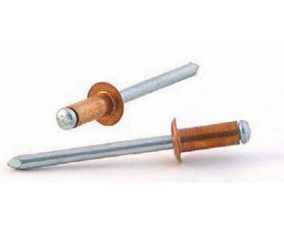 Trhací nýty Měď/Ocel