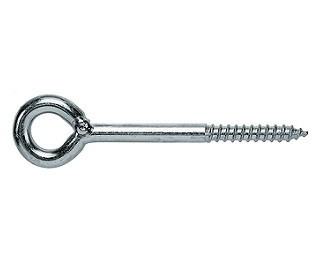 Vruty se svařeným okem GS Ocel Zinek bílý